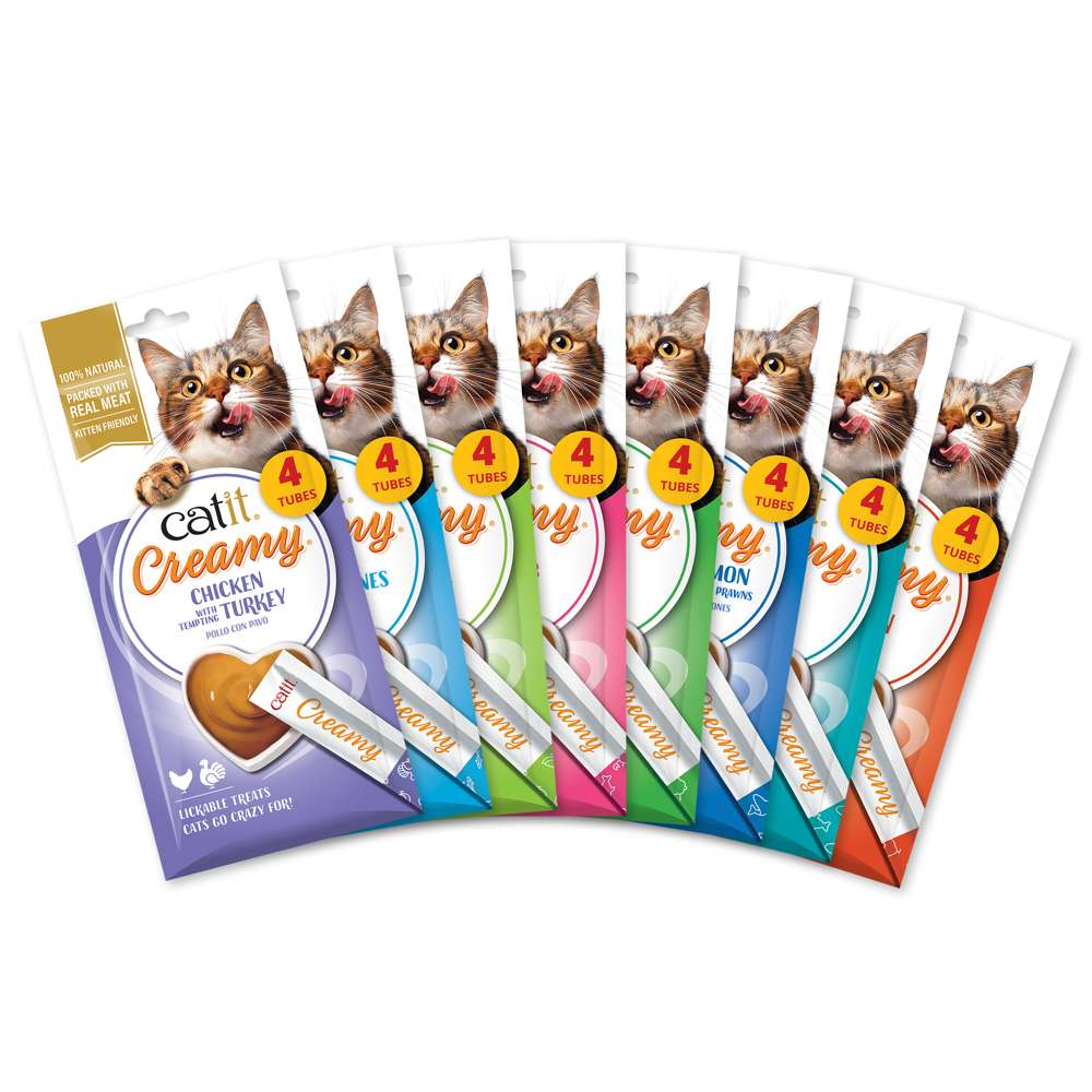 Creamy Lickable Treats 4 Pack