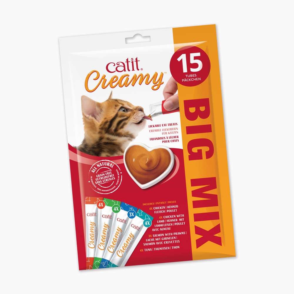 Catit Creamy Cat Treats 15 Pack