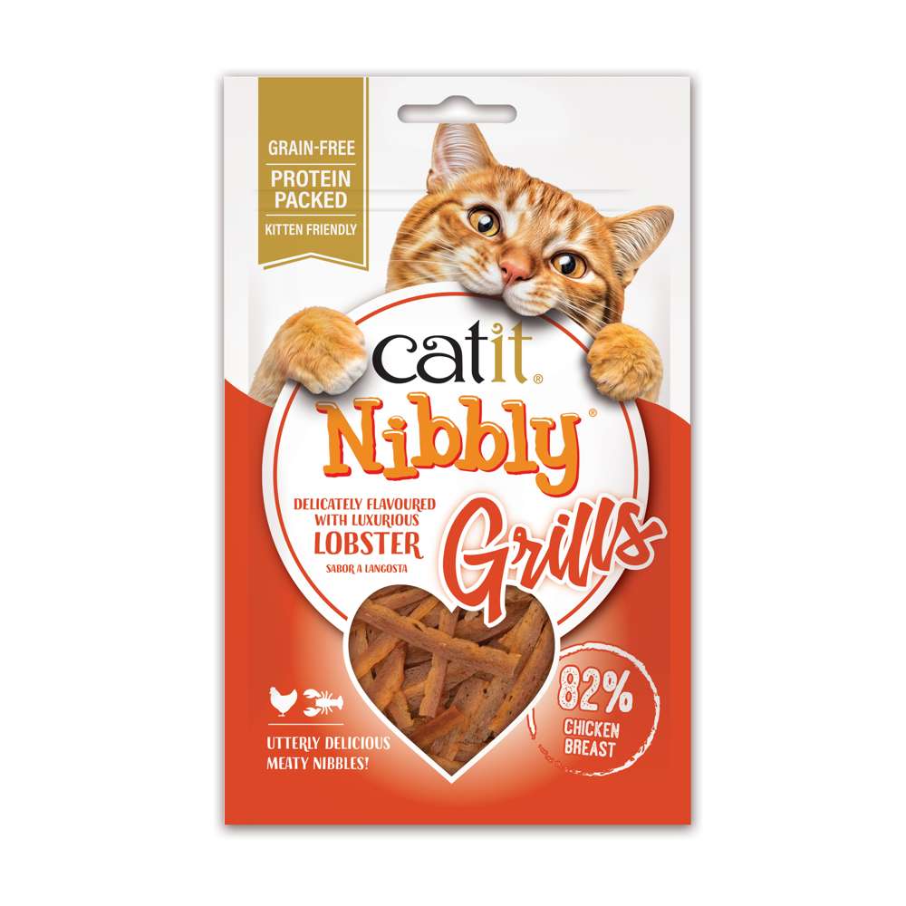 Catit Nibbly Grills – Soft Savoury Cat Treats