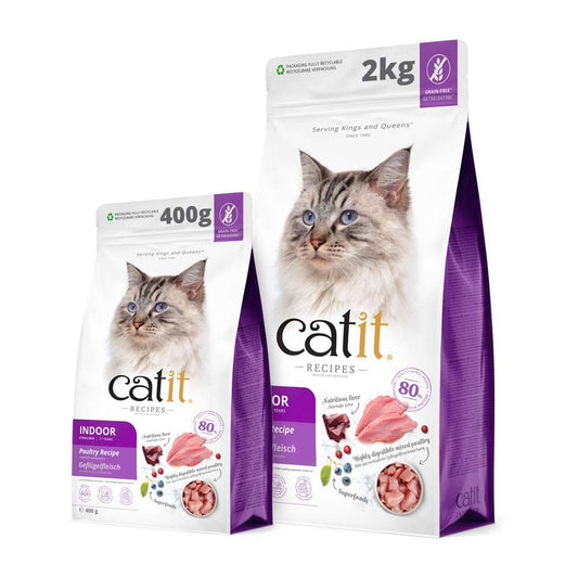 Catit Recipes Adult Indoor Poultry Dry Cat Food