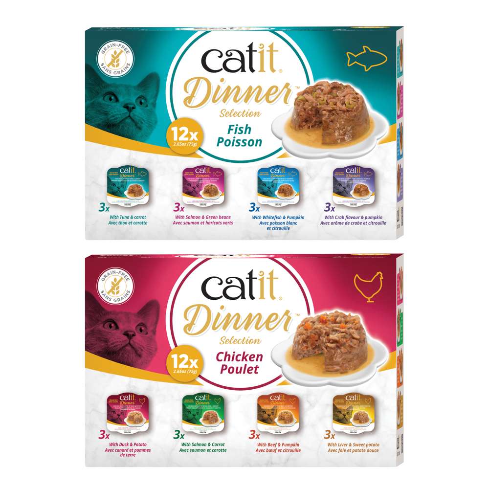 Catit Cuisine Dinner Variety Packs