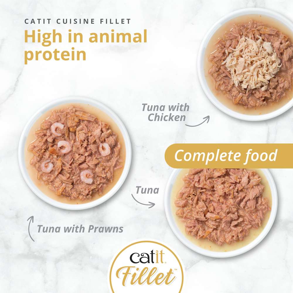 Fillet in Broth Variety Pack (Chicken or Fish)