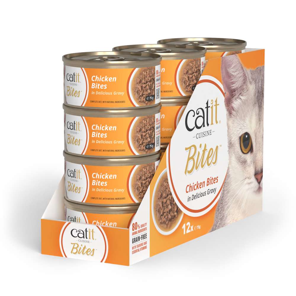 Catit Cuisine Meaty Bites in Gravy