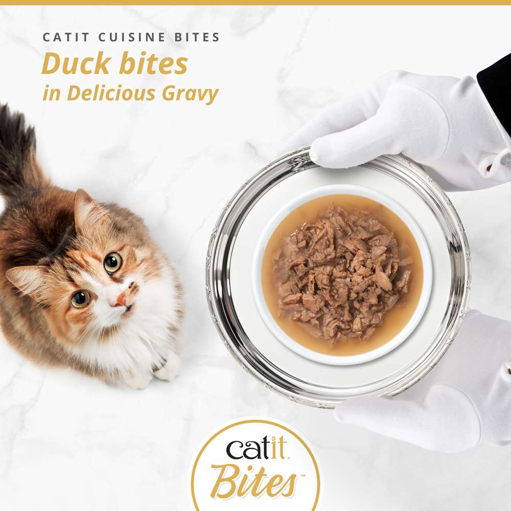 Catit Cuisine Meaty Bites in Gravy