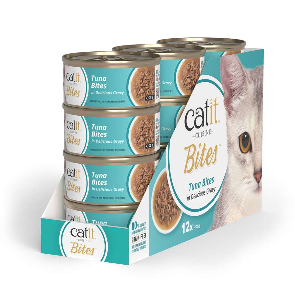 Catit Cuisine Meaty Bites in Gravy