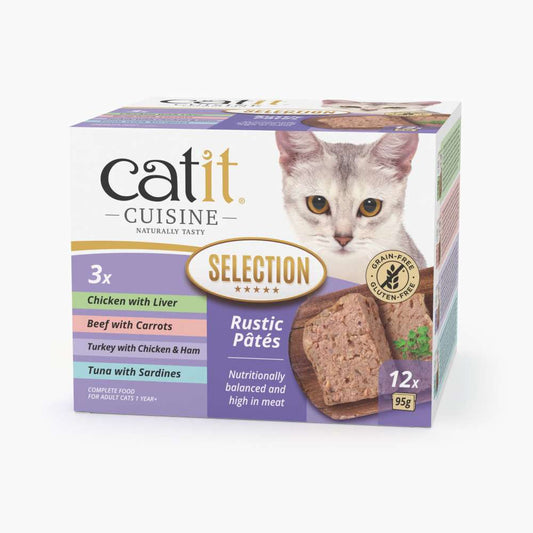 Catit Cuisine Pate Variety 12 Pack