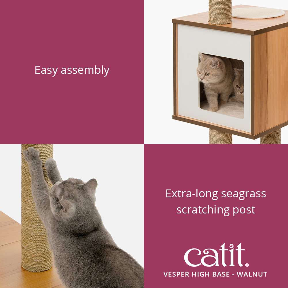 Catit Vesper High Base Walnut