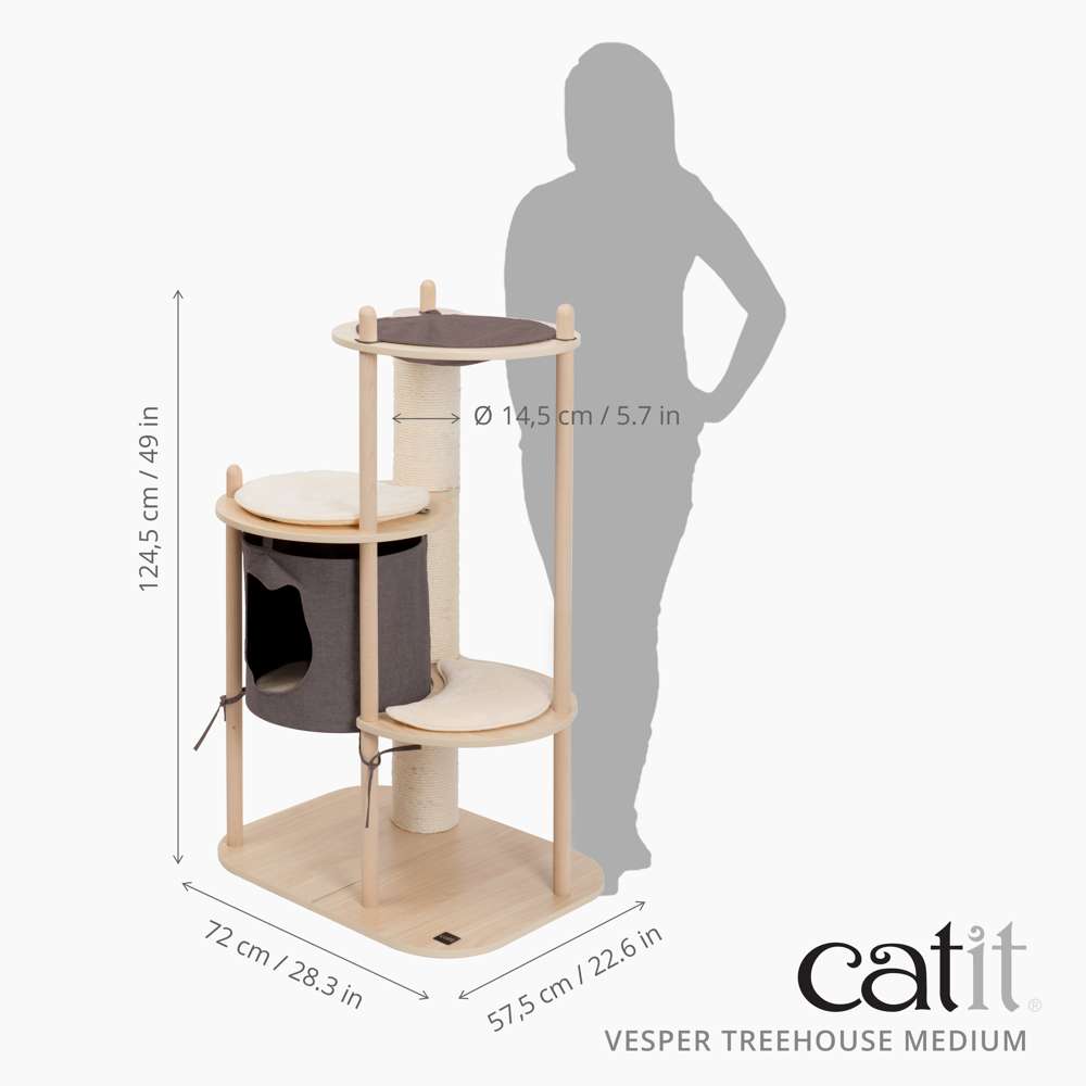 Vesper Treehouse Medium – Catit UK - Official Catit Brand Store