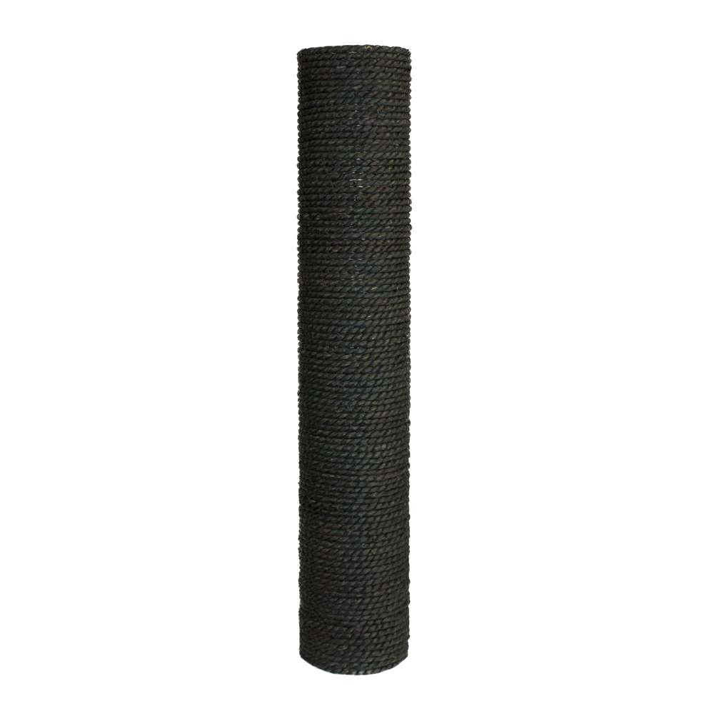 Vesper Seagrass Post - Black - 8 x 44.5 cm