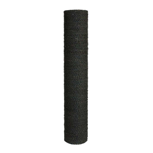 Vesper Seagrass Post - Black - 8 x 44.5 cm