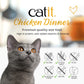 Catit Chicken Dinner with Salmon & Carrot 6 Pack