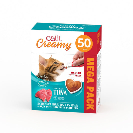 Catit Creamy Cat Treats - 50 Pack - Tuna