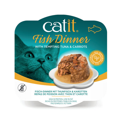 Catit Fish Dinner with Tuna & Carrots