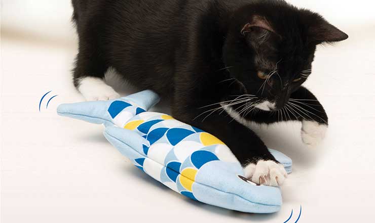 Paw-Activated Cat Toy