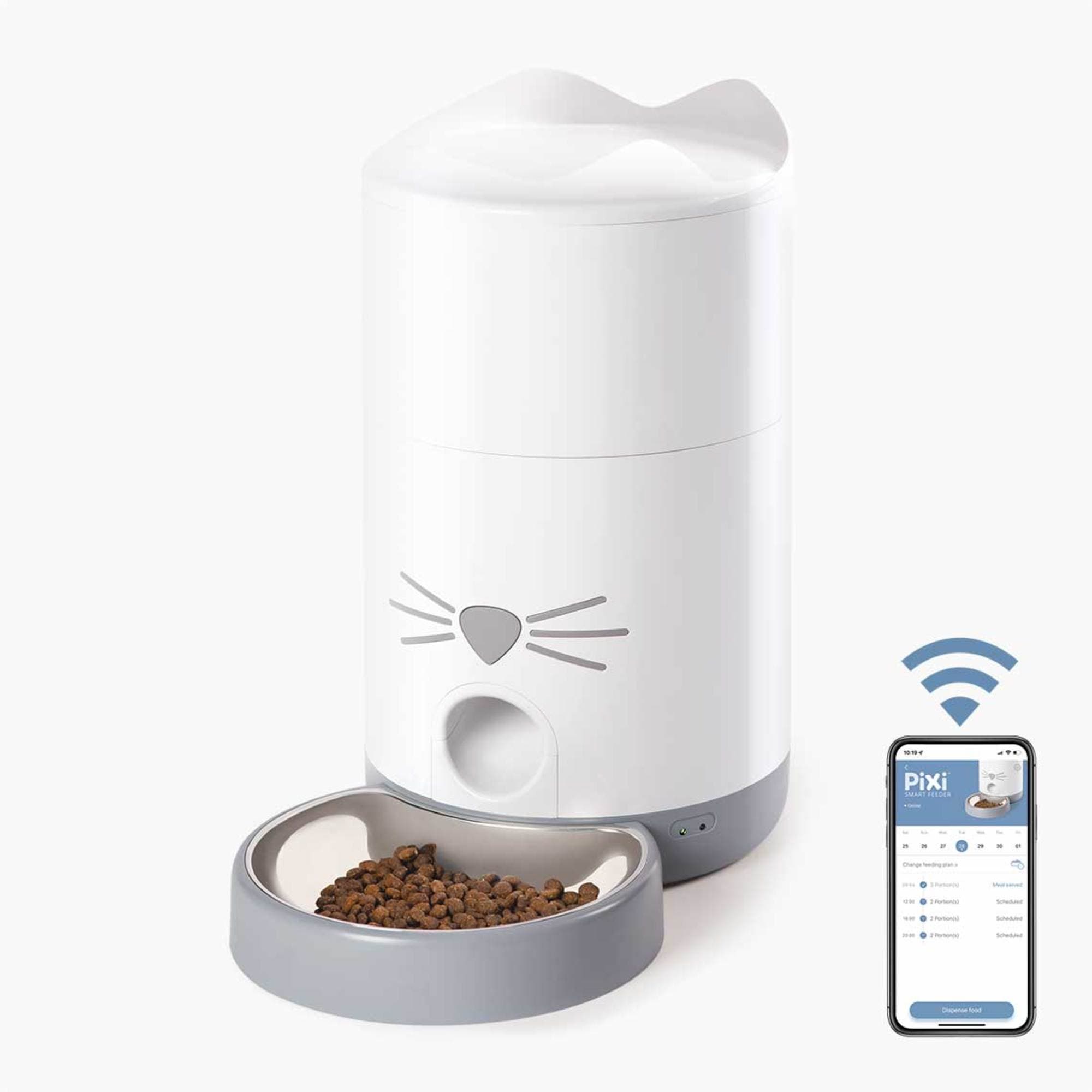 Cat dry hot sale food dispenser