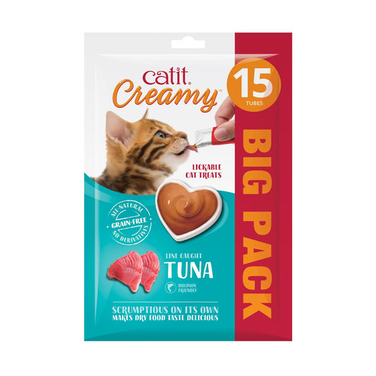 Catit Creamy Cat Treats - 15 Pack - Tuna