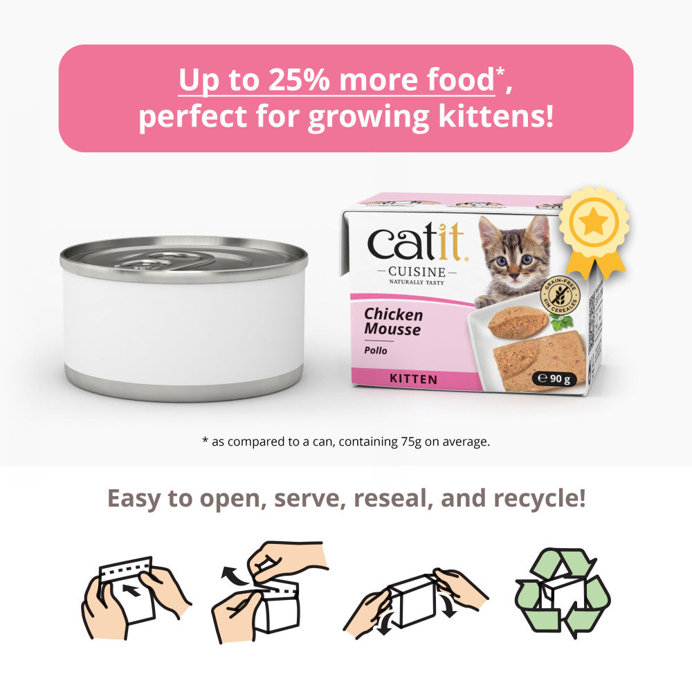 Catit Cuisine Kitten Chicken Mousse