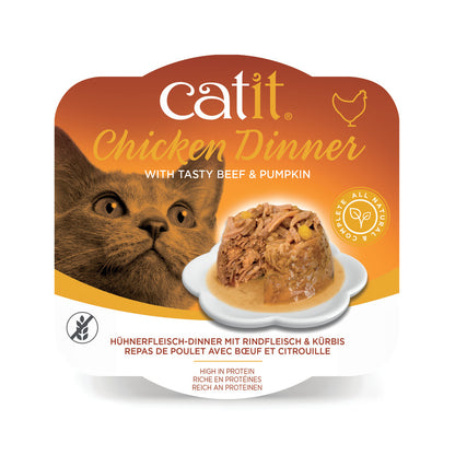 Catit Chicken Dinner with Beef & Pumpkin