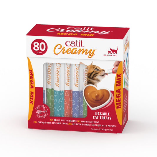 Catit Creamy Variety 80 Pack