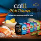 Catit Fish Dinner with Salmon & Green Beans 6 Pack