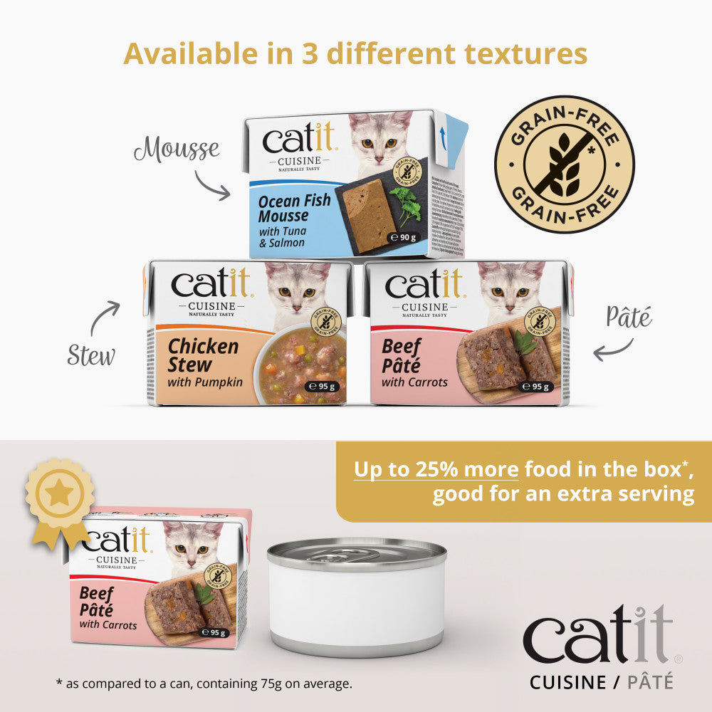 Catit Cuisine Tuna with Sardines Pâté 12 Pack