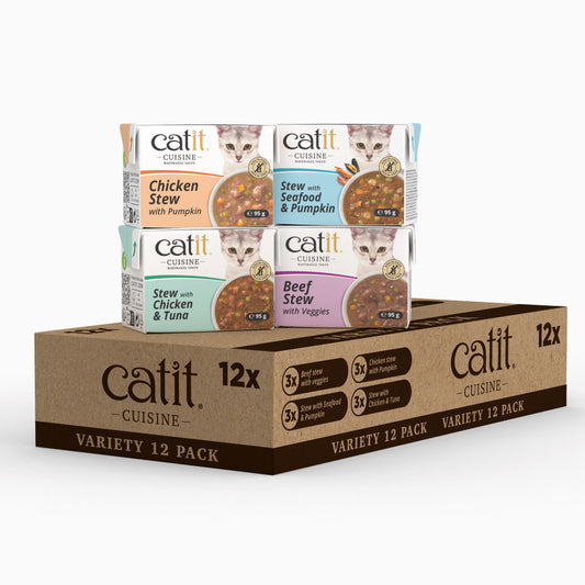 Catit Cuisine Stew Variety 12 Pack