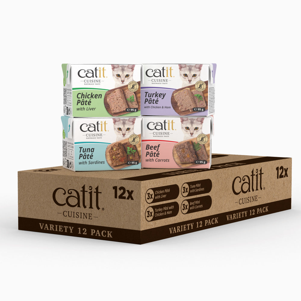 Catit Cuisine Pâté Variety 12 Pack