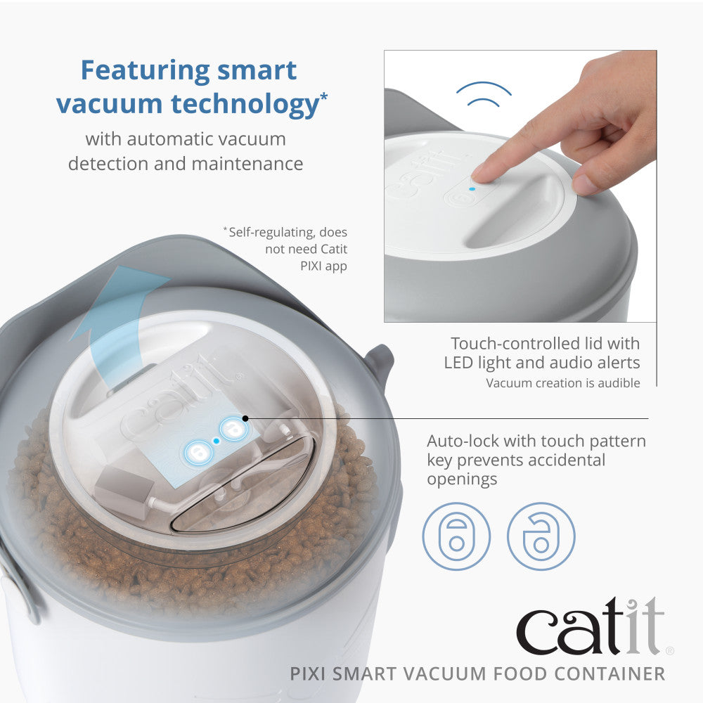 Catit PIXI Smart Vacuum Dry Food Container