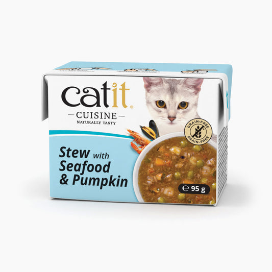 Catit Cuisine Stew with Seafood & Pumpkin