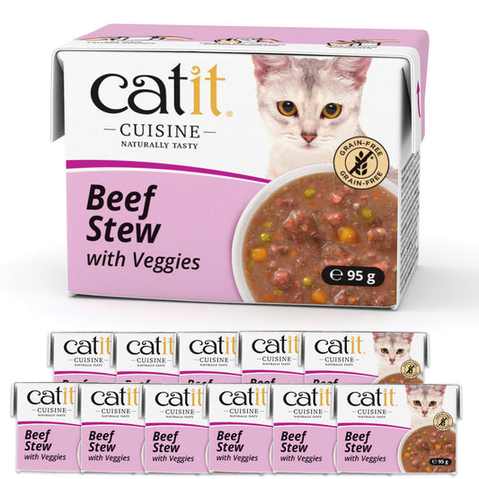 Catit Cuisine Beef Stew with Veggies 12 Pack