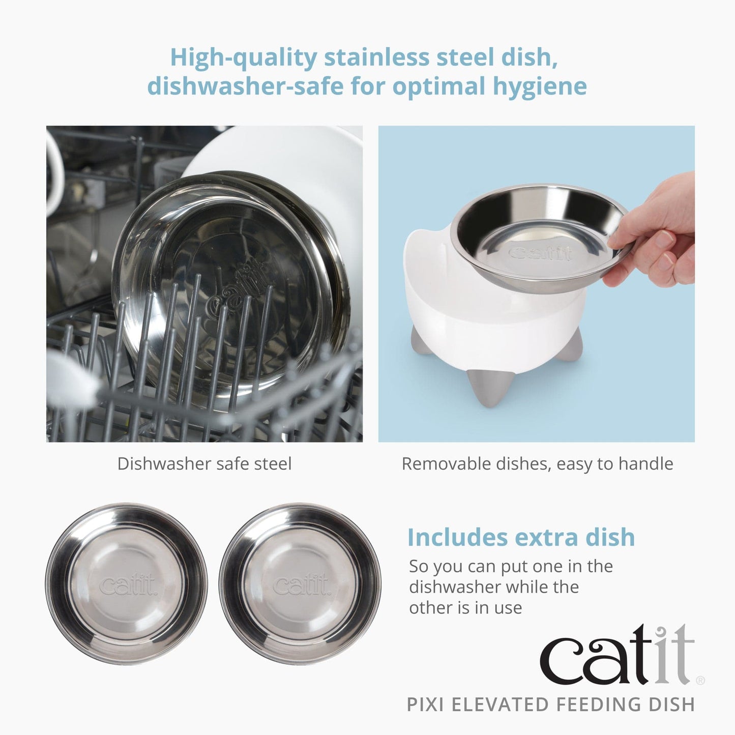 Catit PIXI Elevated Feeding Dish