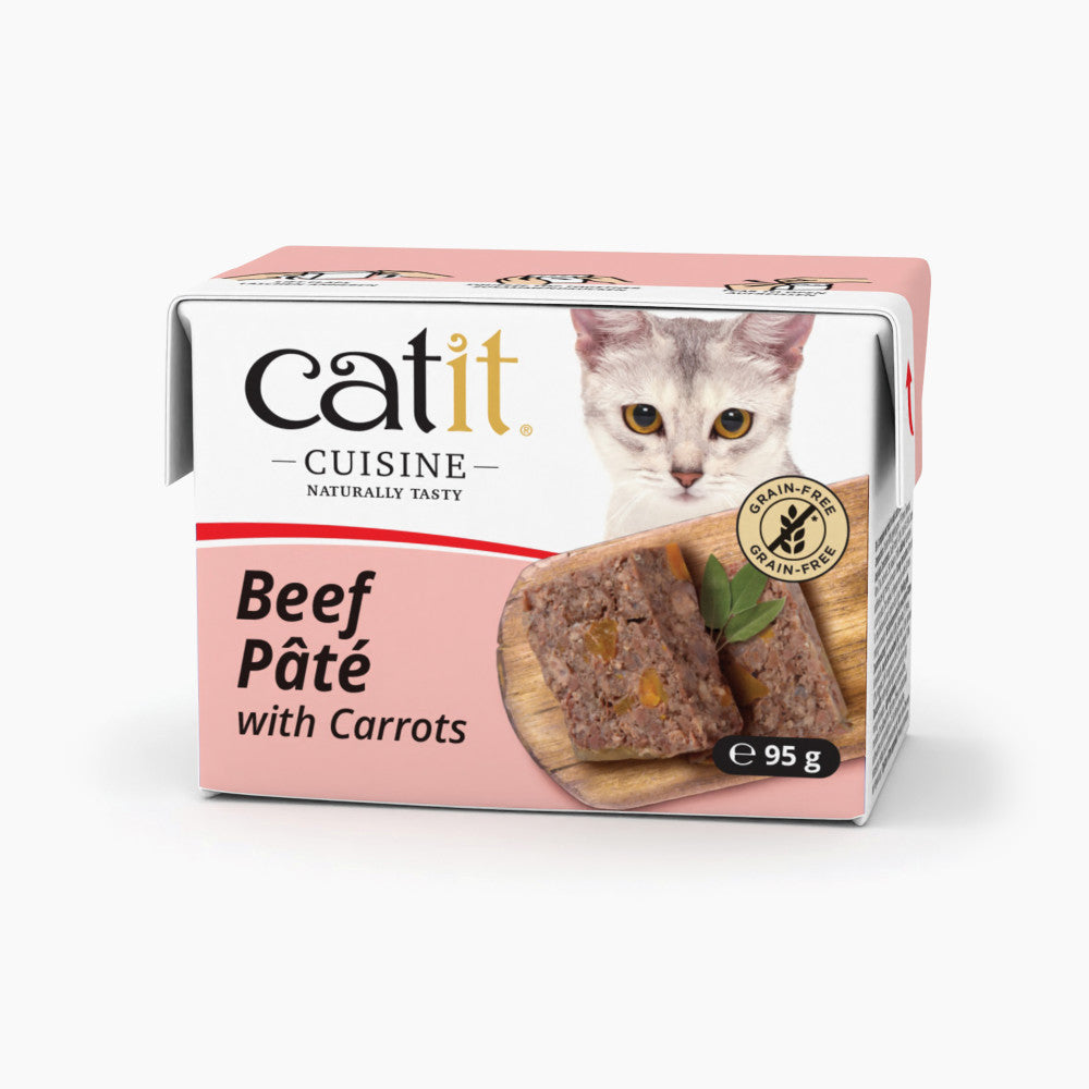 Catit Cuisine Beef with Carrots Pâté 12 Pack