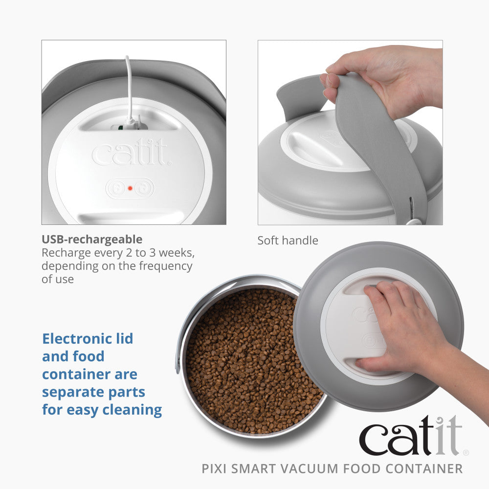 Catit PIXI Smart Vacuum Dry Food Container