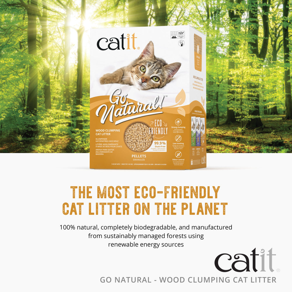 Eco clump cat litter best sale