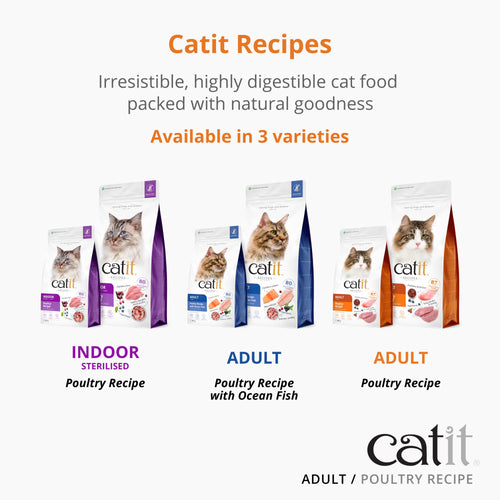 Catit Recipes Adult Poultry Recipe Cat Food Catit UK Official