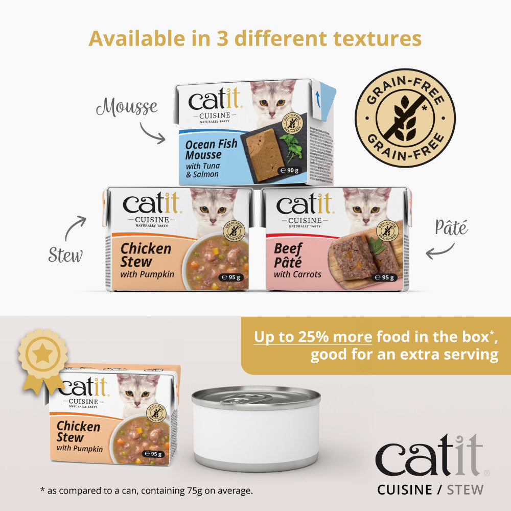 Catit Cuisine Stew with Chicken & Tuna 12 Pack