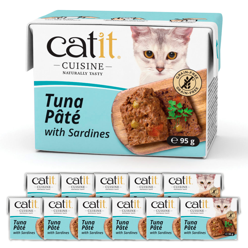 Catit Cuisine Tuna with Sardines Pâté 12 Pack