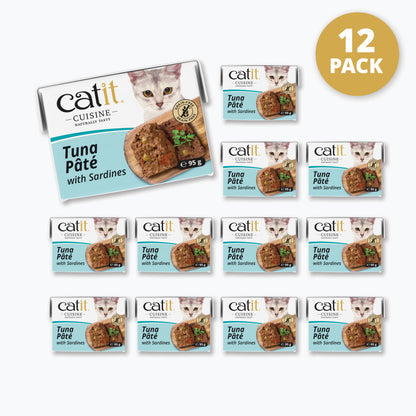 Catit Cuisine Tuna with Sardines Pâté 12 Pack