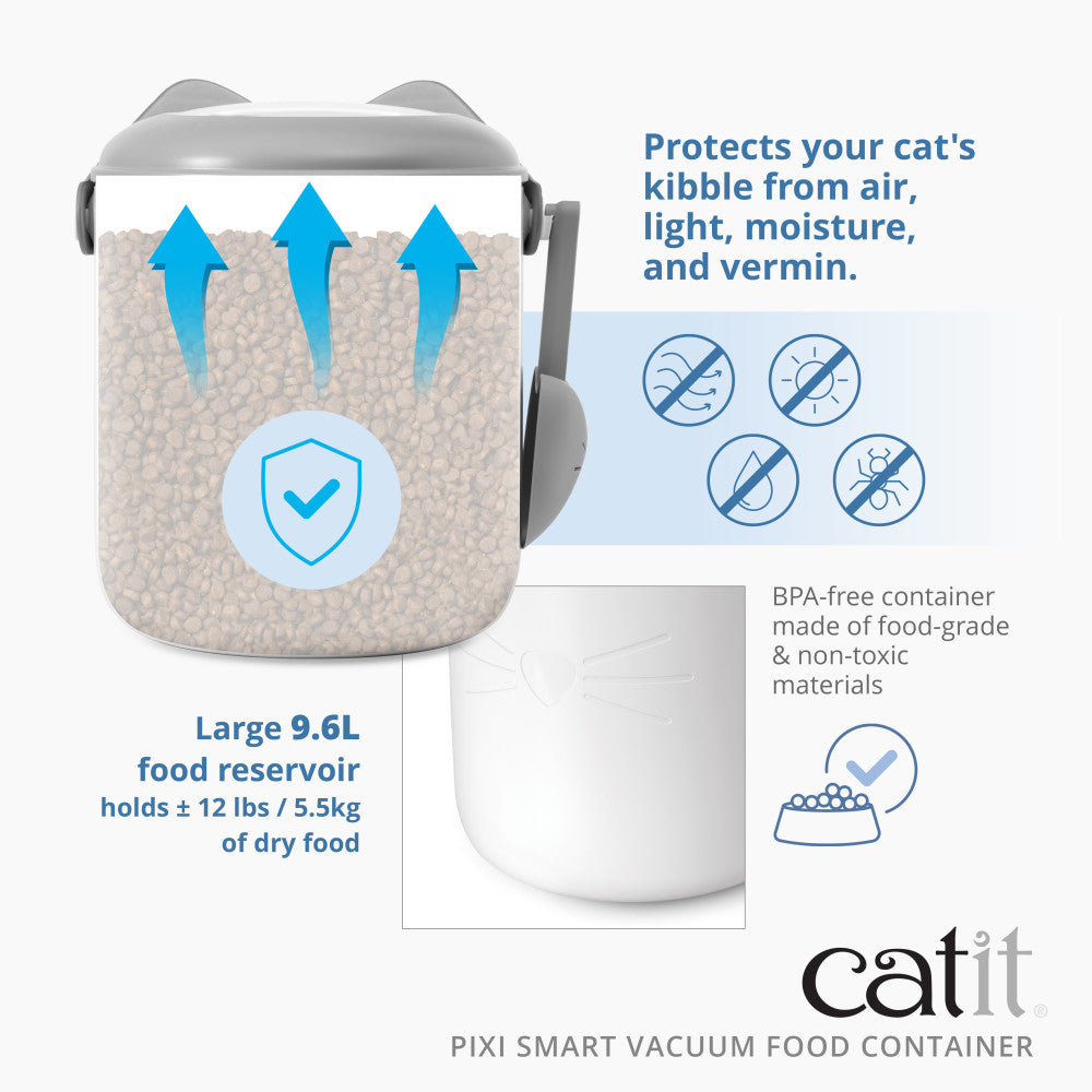 Catit PIXI Smart Vacuum Dry Food Container